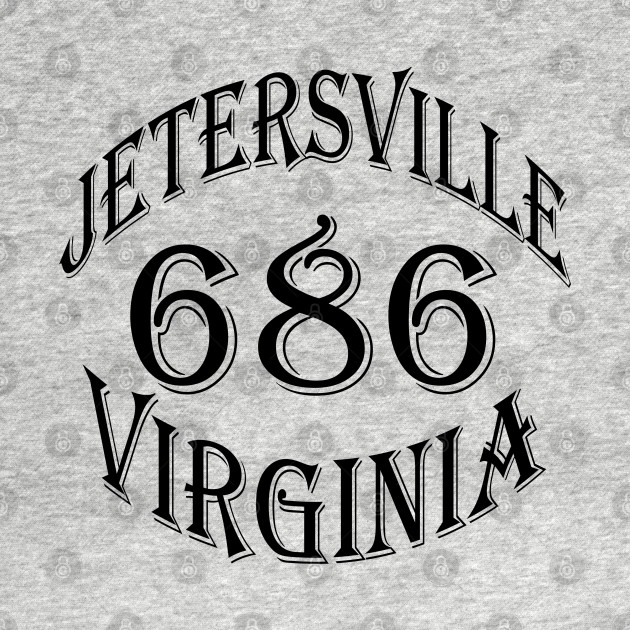 686 JETERSVILLE VA (BLACK) by DodgertonSkillhause